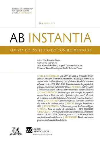 AB Instantia - 2016, Ano IV, n.º 6, Anua