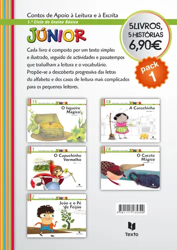 Pack 1 - Contos Apoio Leitura
