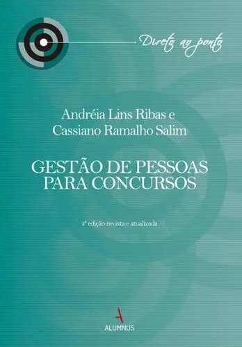 Capa do artigo Gestão de Pessoas para Concursos - 4ª Ed