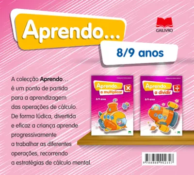 PACK Aprendo a 8/9 anos