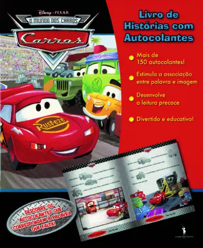 Histórias Com Autocolantes - Carros