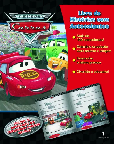 Histórias Com Autocolantes - Carros