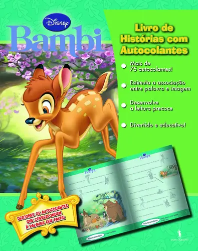Histórias Com Autocolantes - Bambi