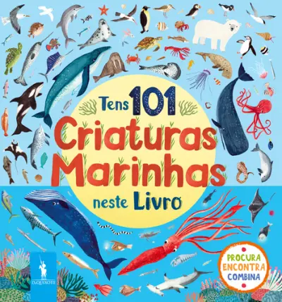 Tens 101 criaturas marinhas neste livro