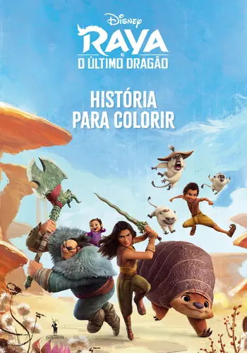Raya e o Último Dragão: História Colorir