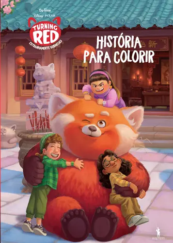 Turning Red: história para colorir