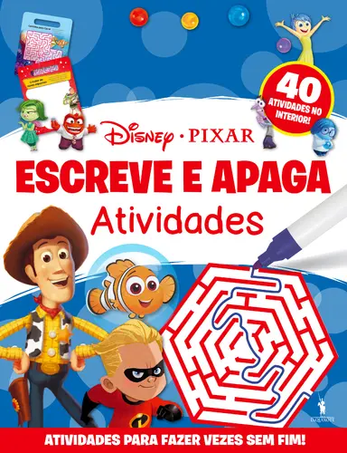 Escreve e apaga: disney/pixar