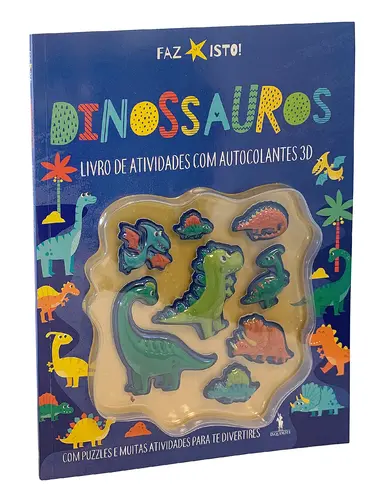 Dinossauros: bolhinhas autocolantes