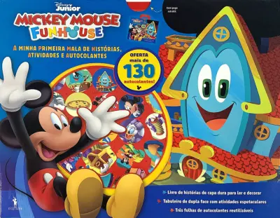 Mickey Funhouse Mala de Atividades