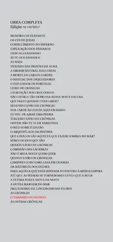 O Tamanho do Mundo (Capa Mole)