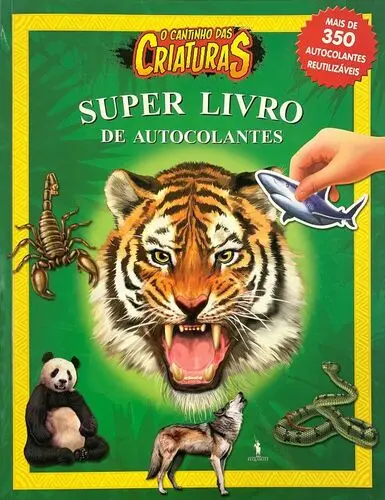 Livro Autocolantes Deluxe: Animais