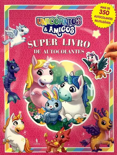Livro de Autocolantes Deluxe: Unicórnios