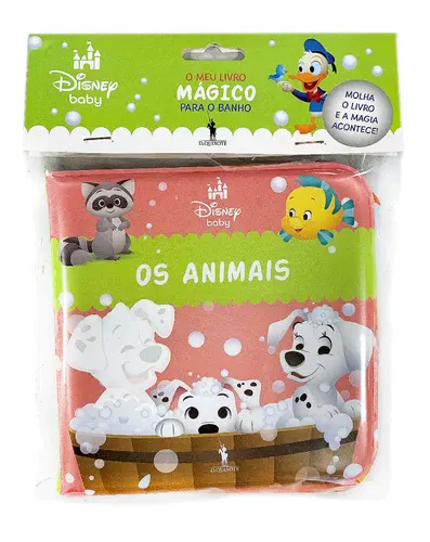 Livro Mágico para o Banho: Animais