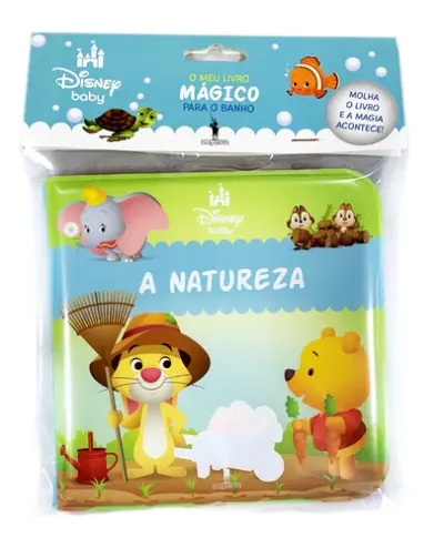 Livro Mágico para Banho: Natureza