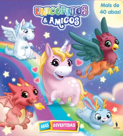 Livro de Abas: Unicórnios & Amigos
