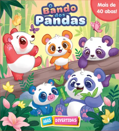 Livro de Abas: O Bando dos Pandas