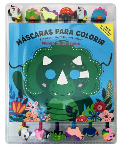 Máscaras Colorir: Criaturas Fantásticas