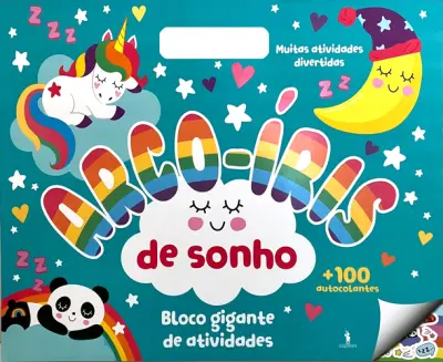 Arco-íris de sonho: bloco gigante de atividades