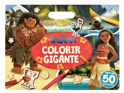 Colorir Gigante: Vaiana