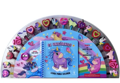 Os Unicórnios: Colorir com 20 lápis
