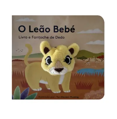 O Leão Bebé: Livro e Fantoche de Dedo