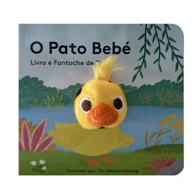 O Pato Bebé: Livro e Fantoche de Dedo