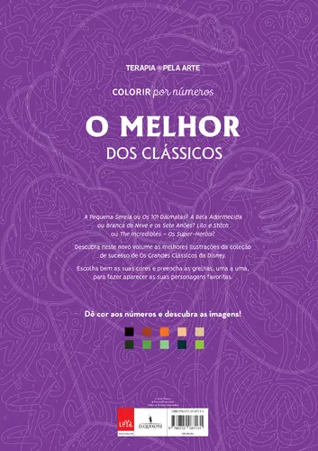 Colorir Por Números: O Melhor Dos Clássicos