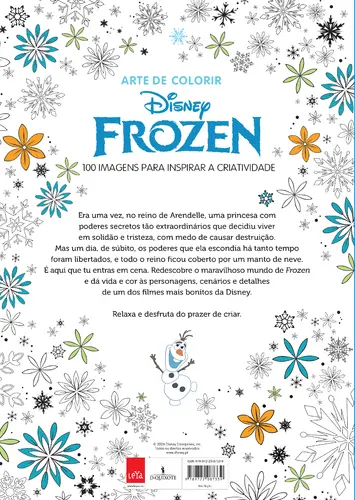 Arte de Colorir: Frozen