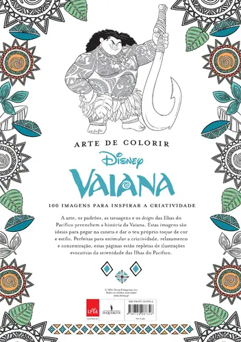 Arte de Colorir: Vaiana