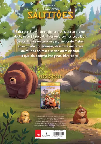 Saltitões: História para Colorir