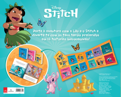 Disney Stitch: 12 Livros - (Imagem 2 de 2)
