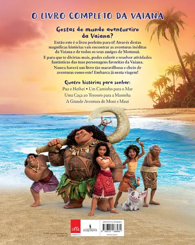 Livro Completo Vaiana