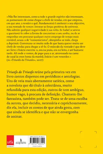 Triunfo do Triunfo e Outros Contos Escolhidos