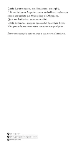 Entra-se na Casa Pelo Pátio