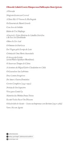 O Amor nos Tempos de Cólera