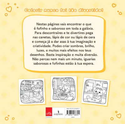 Sonhar e Colorir: Saboroso e Fofinho
