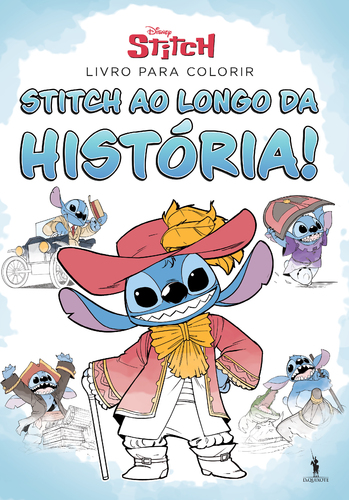 Capa do artigo Stitch ao Longo da História Livro Colorir