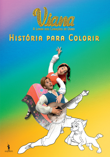 Capa do artigo Viana: A Lenda dos Corações de Ouro – História para Colorir