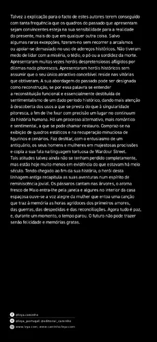 As Razões da História: Crónicas Romanceadas de Uma Terra Nova