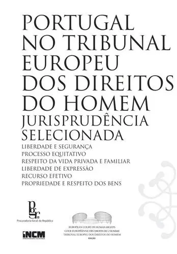 Capa do artigo Portugal no Tribunal Europeu dos Direito