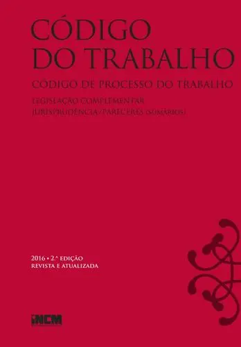 Capa do artigo Código do Trabalho - 2ª edição (Revista