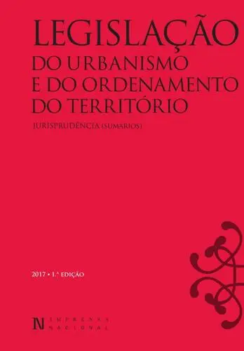 Capa do artigo Legislação do Urbanismo e do Ordenamento