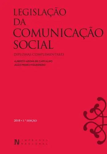 Capa do artigo Legislação da Comunicação Social e outro