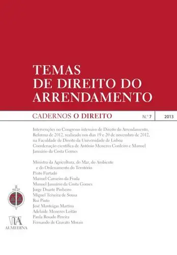 Cadernos O Direito n.º 7 - Temas de Dire