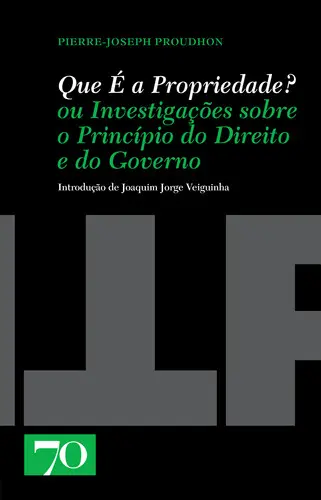 Que É a Propriedade? ou Investigações so