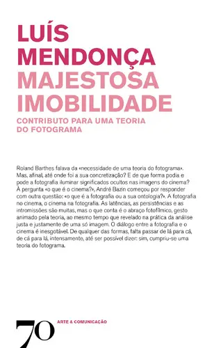 Capa do artigo Majestosa Imobilidade: contributo para u
