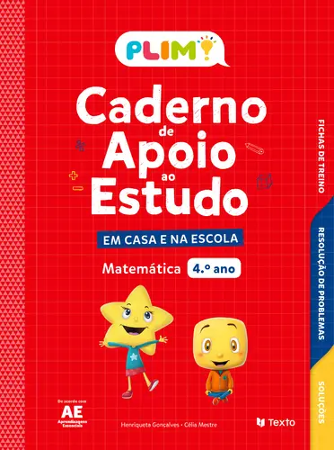 PLIM! Caderno Apoio ao Estudo Mat. 4ºA