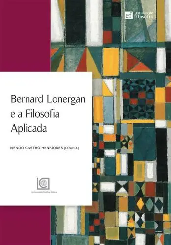 Bernard Lonergan e a Filosofia Aplicada