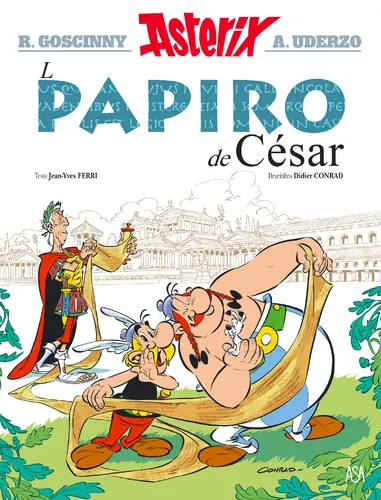 O Papiro de César - edição em mirandês
