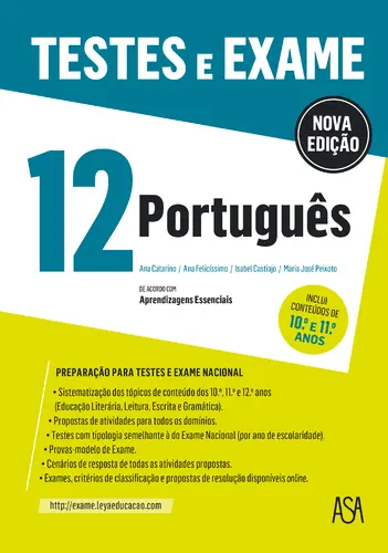 Testes e Exame Portugues 12º ano